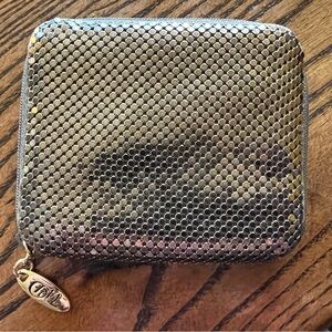 Whiting & Davis Elegant Beige Wallet